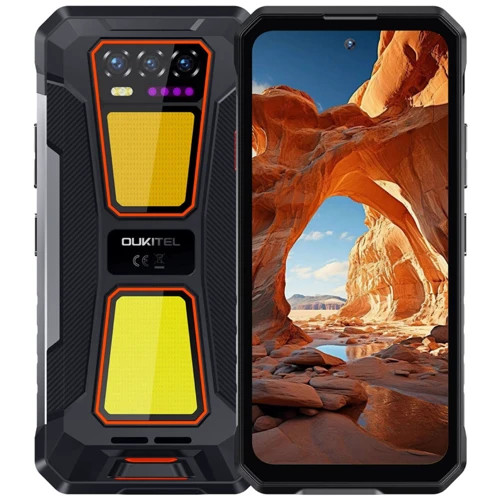 Смартфон Oukitel WP58 Pro 8/512Gb Orange: Дисплей 6.7" IPS (720x1600) / 263 PPI