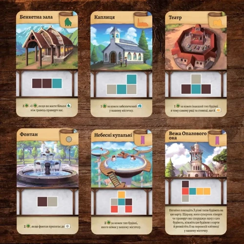 Настільна гра Lord of Boards Крихітні Міста (Tiny Towns, Укр) фото 7
