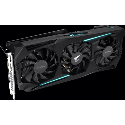 Видеокарта Gigabyte Radeon RX 5700 XT AORUS 8G(GV-R57XTAORUS-8GD): Объем памяти, Гб 8