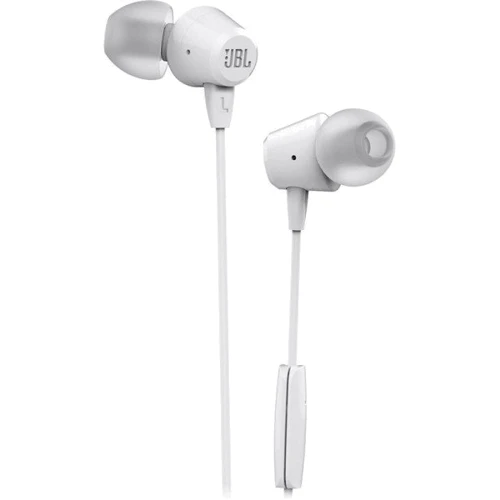 Наушники JBL C50HI White (JBLC50HIWHT): Тип конструкции вакуумные