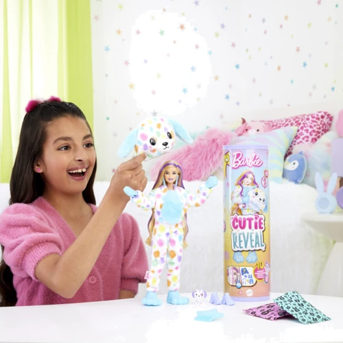 Лялька Barbie Cutie Reveal Кольорові пухнастики далматинець (HRK41) фото 5