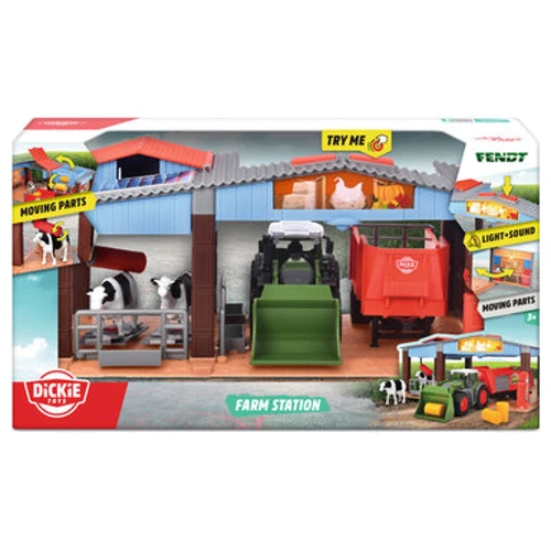 Игровой набор Dickie Toys Ферма с трактором Фендт (3735003)
