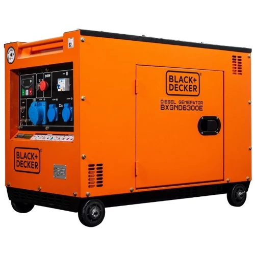Дизельный генератор Black+Decker BXGND6300E