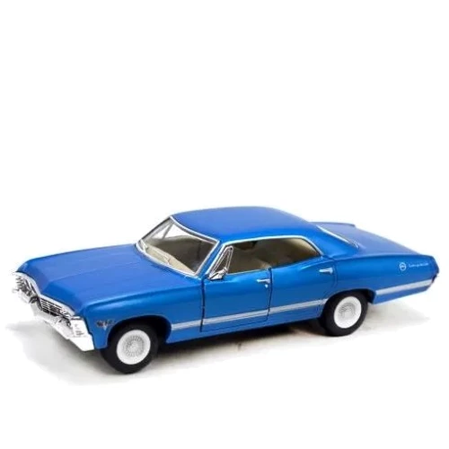 Детская коллекционная машинка Kinsmart Chevrolet Impala KT5418W (синяя)