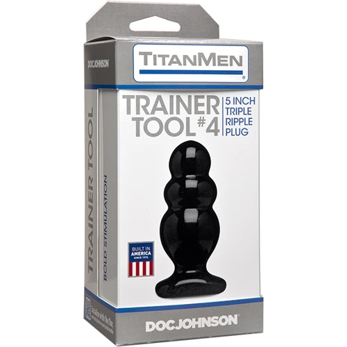Doc Johnson TitanMen Tools Trainer No.4 - анальна пробка, 11.2x5.3 см