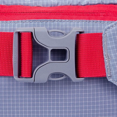 Сумка на пояс RivaCase серая (5215 (Grey/red)): Габариты 28.5x13.7x5 см