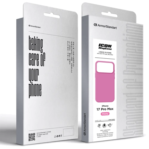 Чехол для iPhone ArmorStandart ICON2 MagCase Peony for iPhone 17 Pro Max (ARM86680)