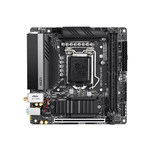 MSI H510I Pro WIFI: Дополнительно Поддержка UEFI, Адаптер Wi-Fi