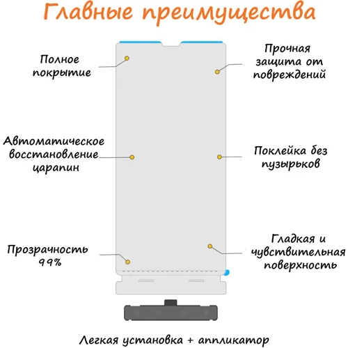 Аксесуар для смартфона BeCover ZIFRIEND Screen Protector Full Cover for Huawei Mate 20 Pro (703686): Сумісність Huawei Mate 20 Pro