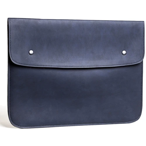 Gmakin Cover Envelope Two Buttons Dark Blue (GM51-15) for MacBook Pro 15/Pro 16