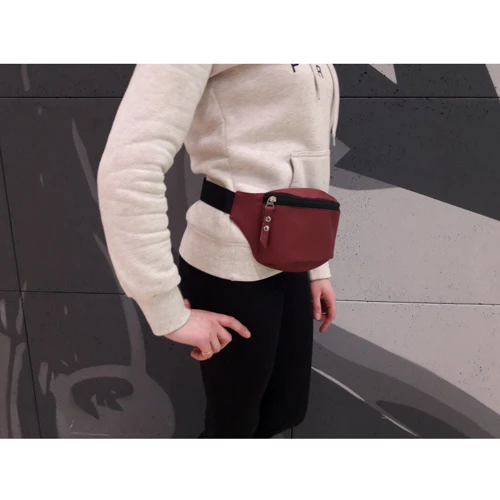 Женская поясная сумка Sambag Tirso MQH бордовая (80121005): Тип Сумки