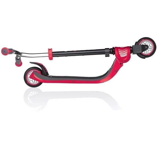 Самокат Globber серии Flow Foldable 125 черно-красный, до 100кг, 6+: Количество колес 2