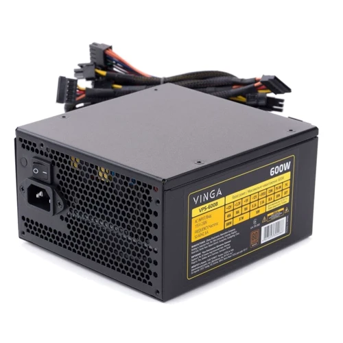 Блок живлення Vinga 600W (VPS-600B): Форм-фактор ATX