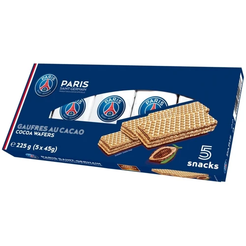 Вафлі PSG Wafers з шоколадним кремом (5x45 г) (WT4104)