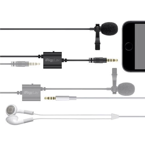 Микрофон IK MULTIMEDIA iRIG MIC LAV: Тип звука Моно