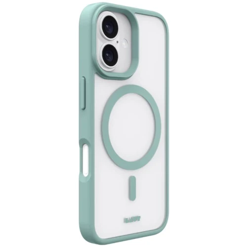 Чехол для iPhone LAUT HUEX PROTECT MagSafe Green (L_IP24A_HPT_GN) for iPhone 16 фото 6