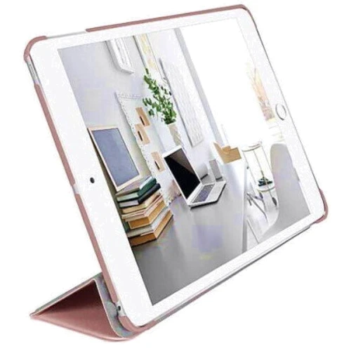 Аксессуар для iPad Macally Protective Case and Stand Pink for iPad 10.2 (2019-2021) (BSTAND7V2-RS): Особенности Складывается в подставку, Надежная защита от царапин и загрязнений, отделение для стилуса, режим авт
