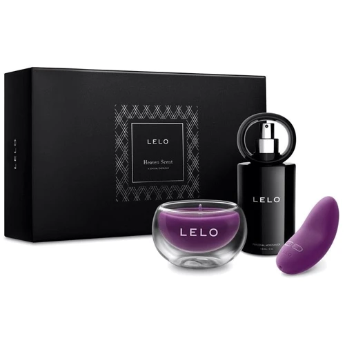 Lelo Heaven Scent Gift Set - подарочный набор (минивибратор + свеча + лубрикант)