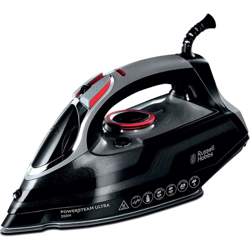 Утюг Russell Hobbs 20630-56 Power Steam Ultra: Подключение проводной (3 м)