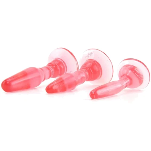 Набор анальных пробок Williams Anal Trainer Kit, розовый