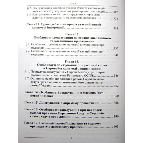 Теорія доказового права. Науково-практичне посібник. Монографія: Кількість сторінок 426