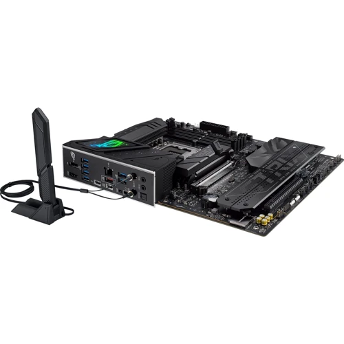 ASUS ROG STRIX B860-F GAMING WIFI UA: Дополнительно Поддержка RAID, Адаптер Wi-Fi, Поддержка UEFI, Радиатор на VRM