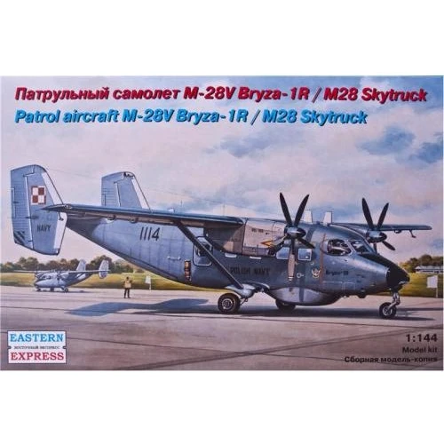 Модель Eastern Express Патрульний літак М-28V Bryza-1R/M28 Skytruck (EE14445)