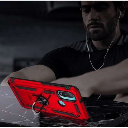 Чохол для телефона BeCover Military Red для Motorola Moto E20 (708835): Тип накладка на задню частину