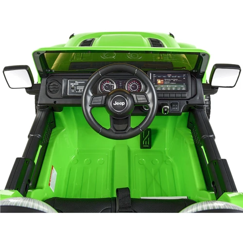 Дитячий електромобіль Джип Bambi Racer, салатовий (M 4176EBLR-3) фото 9