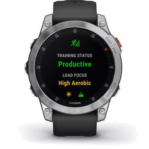 Смарт-часы Garmin Epix (Gen 2) Slate Steel (010-02582-01): Цвет ремешка серый