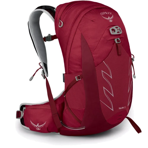 Рюкзак туристический Рюкзак туристический Osprey Talon 22 S21 Cosmic Red L/XL бордовый (009.2326)