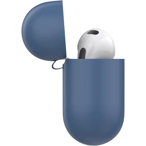Чохол KeyBudz Elevate Series Keychain Cobalt Blue (AP3_S5_CBB) для Apple AirPods 3 фото 1