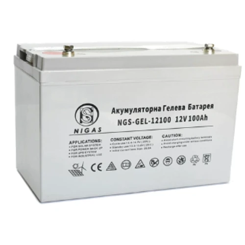 NIGAS GEL 12VDC 100AH (GE100-12)