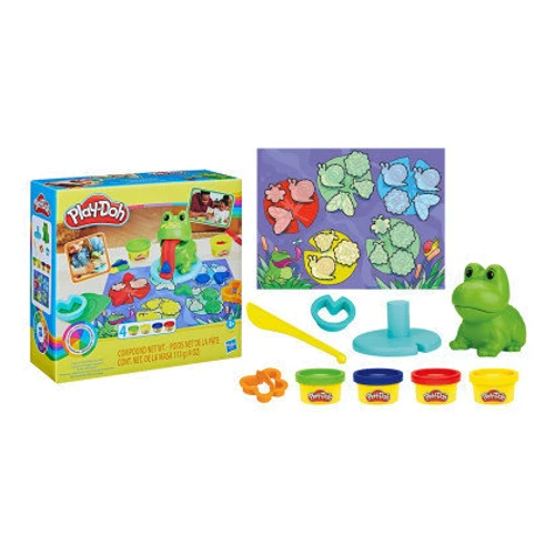 Игровой набор Play-Doh Hasbro Лягушка и цвета (F6926): Возраст от 3-х лет