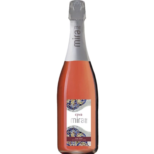 Вино игристое Mirame Cava розовое брют 0.75л 11.5% (PLK8426998267522)