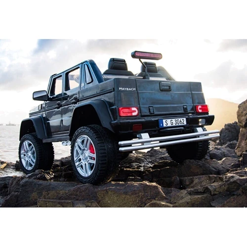 Електромобіль Kidsauto Двомісний Mercedes-Benz Maybach G650 AMG (4WD, MP4 відео-планшет) чорний лак (G650black): Максимальна швидкість, км/год 3.5-7