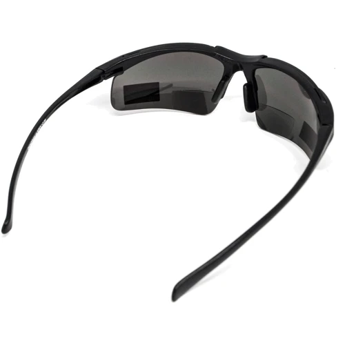 Спортивні окуляри Біфокальні захисні окуляри Global Vision Apex Bifocal +2.0 (clear) сірі (GV-APEXB20-GR): Колір лінз Серый