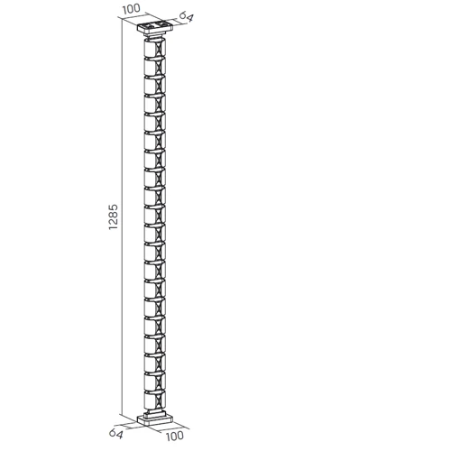 Органайзер для кабеля OfficePro White (CM790W)