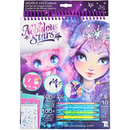 Набор для творчества Nebulous Stars Скетчбук креативный микс 3 диз (11100)