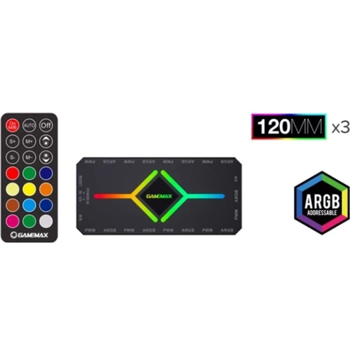Кулер GameMax KF300 BK: Уровень шума, dB 31.21