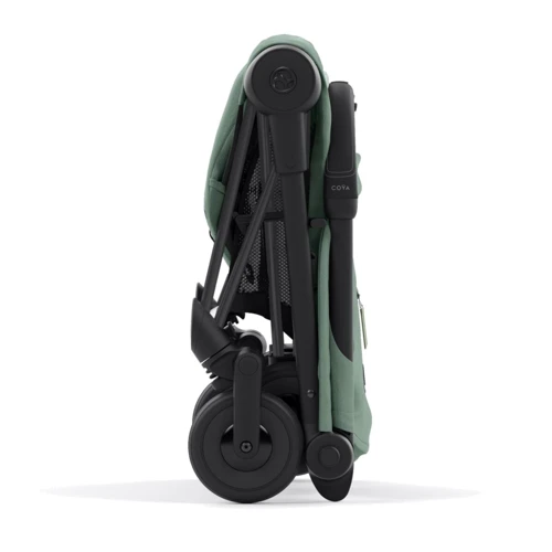 Прогулочная коляска Cybex Coya Matt Black Leaf Green (522004355) фото 11