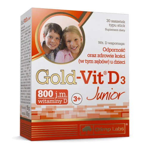 Olimp Gold-Vit D3 Junior витамин D3 30 пакетиков