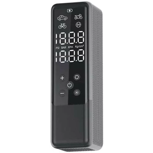 WIWU Portable Wired Car Mini Air Pump Black (Wi-AI001) фото 2