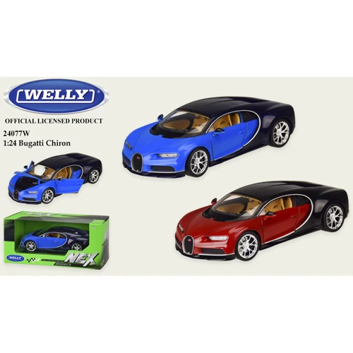 Машина металлическая Welly BUGATTI CHIRON (24077W)