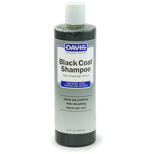 Шампунь-концентрат Davis Black Coat Shampoo для черной шерсти собак, котов 355 мл (52250)