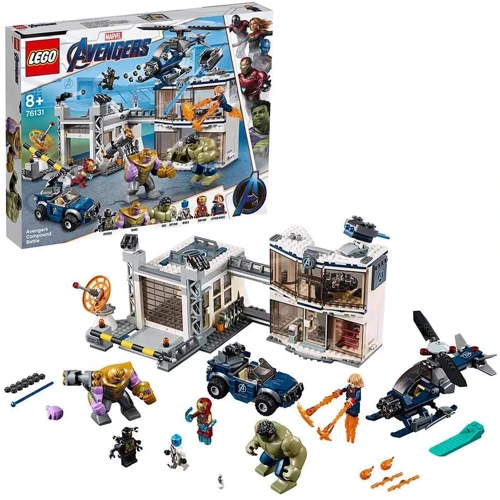 Конструктор LEGO Super Heroes Marvel Comics Битва на базі Месників (76131): Рекомендований вік (макс) 16 років