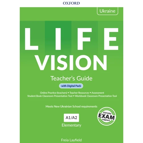 Life Vision Elementary: Teacher's Guide with Digital Pack (Ukrainian Edition)