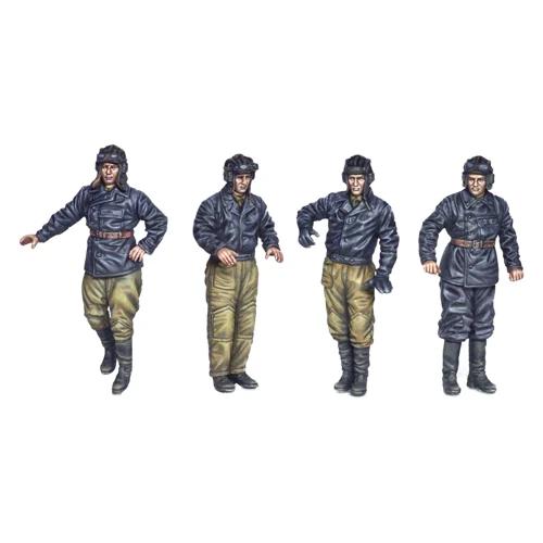 Збірна модель MiniArt MA35254 Радянський Танковий Екіпаж (для вогнеметні танки і Важких танків Прориву) фото 4