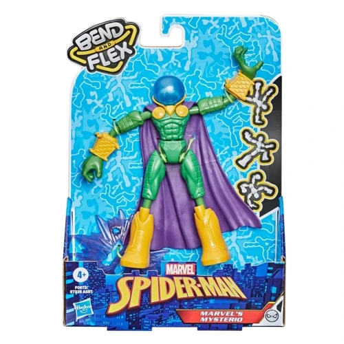 Hasbro SPD Гнучка фігурка (F0973 SPD BEND AND FLEX MARVELS MYSTERIO) (E7335_F0973): Тип Персонаж мультфільму, фільму