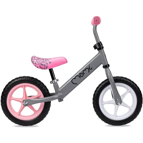 Беговел MoMi FLEET Grey/Pink (Hnrt_4886): Диаметр колес, дюймов 12